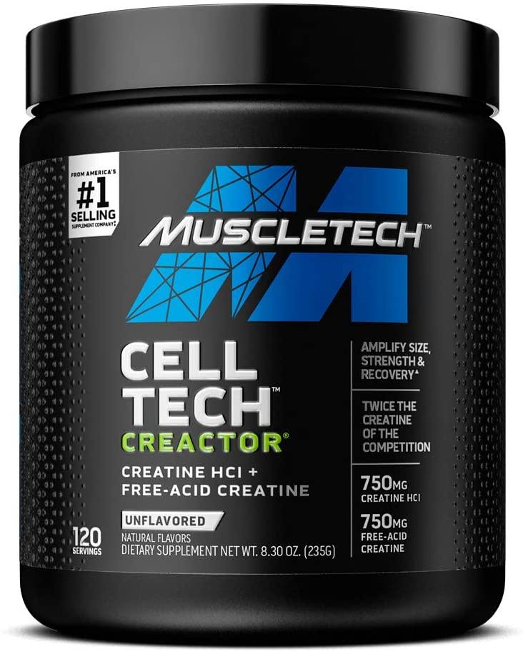 Muscletech - Creatina Creactor 120 Doses (203 gr) - NutriVita