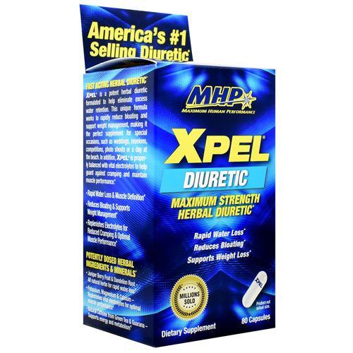 MHP - Xpel Maximum Strength Diuretic 80 Capsulas - NutriVita