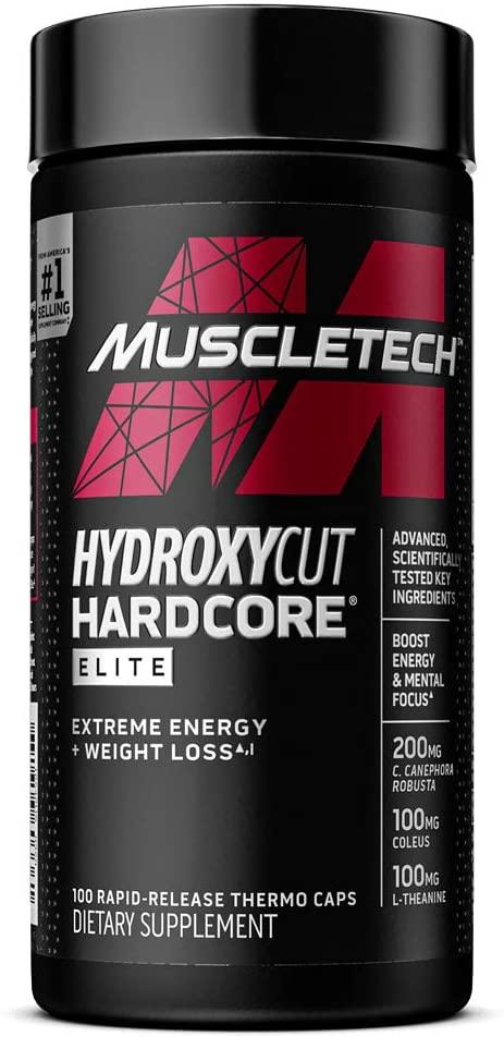 Muscletech - Hydroxycut Hardcore Elite 100 Caps - NutriVita