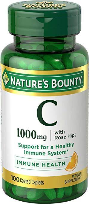 Nature's Bounty Vitamina C 1000mg 100 Caplets - NutriVita